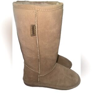 Bjorndal Zoe Brown Tall Classic Sheepskin lined Boots 6 M